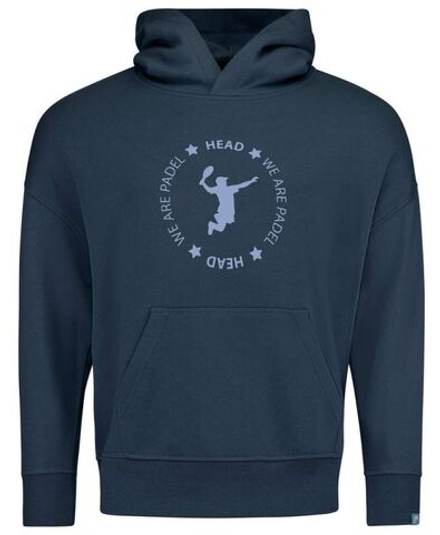 Куртка теннисная Head Padel Hoodie - navy