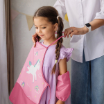 Фартук для творчества на завязках. Единорог