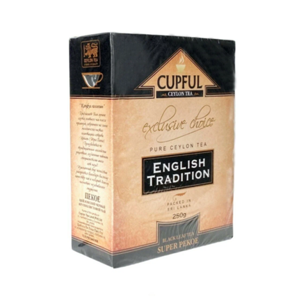 Чай черный Cupful English Tradition Super Pekoe, 250 г