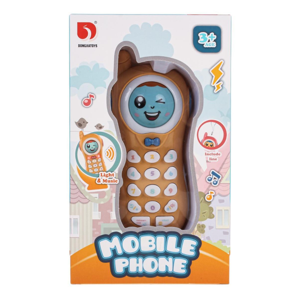 Телефон развивающий, коробка DJ223