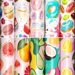 Бумага упаковочная "Sweet Life" 70x100 см, 10 дизайнов ассорти, ЗОЛОТАЯ СКАЗКА, 591920, 1шт