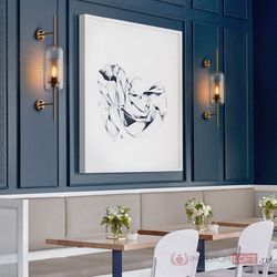 Настенный Светильник Catch Wall Ball L58 Stell By Imperiumloft