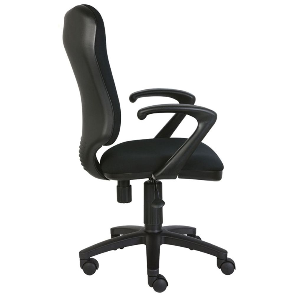 Кресло оператора Бюрократ CH-540AXSN/26-28 ткань черная