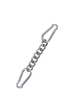 Черные кожаные наручники с двумя ремнями и контрастной строчкой (Цвет: черный)