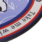 Коврик - лежанка для животных «ЛАПУСИКИ», мистер беляшик, цвет как на фото d-60см (лейбл)