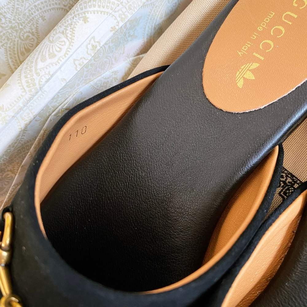 Gucci x Adidas Mules