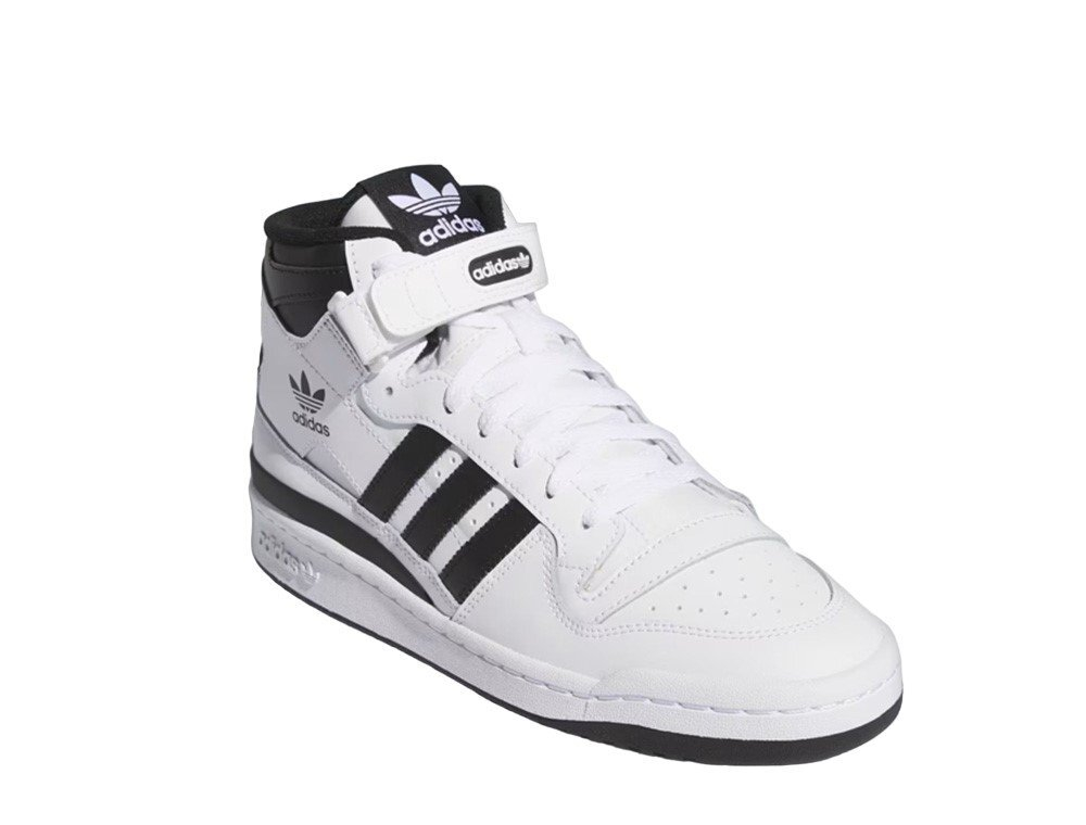 Баскетбольные кроссовки Adidas Forum Mid White shoes
