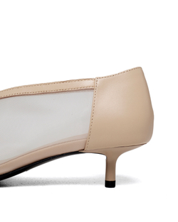 Туфли сеточка бежевый