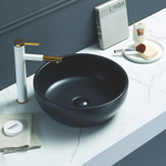 Раковина керамическая накладная Art&Max AM-109-MB