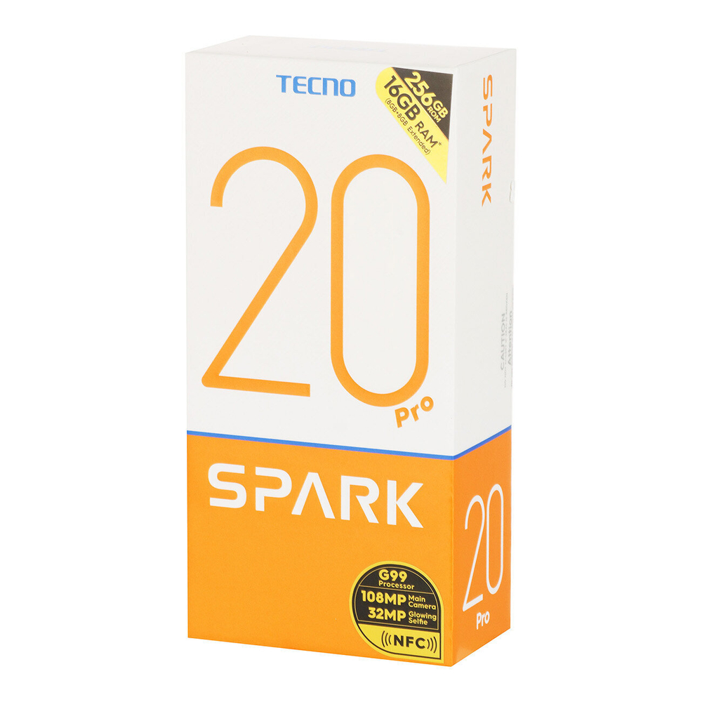 Смартфон TECNO Spark 20 Pro 8/256 ГБ RU, Dual nano SIM, Magic Skin 2.0 Green
