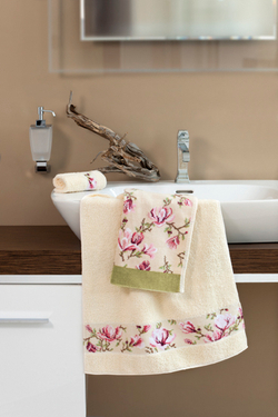 Полотенце 37x50 Feiler Magnolia beige 180 schilf