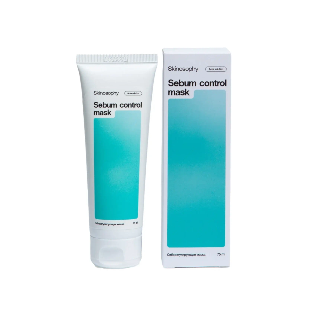 SkinoSophy Себорегулирующая маска для лица, 75 мл | Sebum control mask