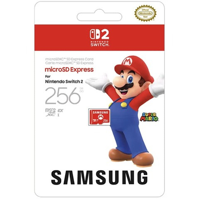 Карта памяти MicroSD Express Card Samsung 256GB для Nintendo Switch 2