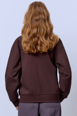 Толстовка на молнии с контрастными вставками