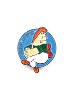 Значок Карлсон - Заводи моторчик, серия Малыш и Карлсон