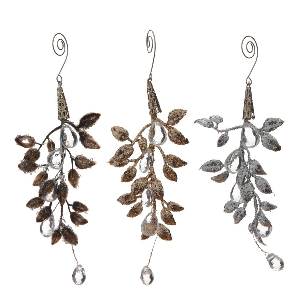 GAEM Изделие декоративное "Ветка", L6 W2 H17 см, 3в.