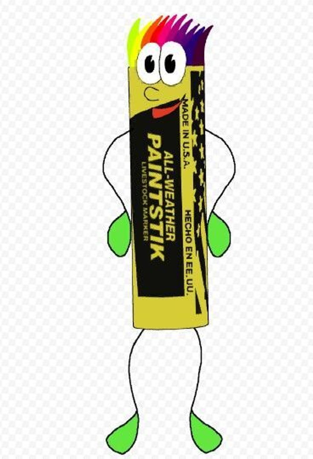 Карандаш Пейнтстик для выявления охоты, оранжевый