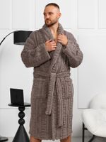 Халат мужской Идеал-3 Виотекс СЕРЫЙ