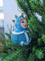 Матрешка стеклянная Василиса