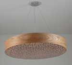 Pendant design lamp Spiro by LZF D80 (Brown)