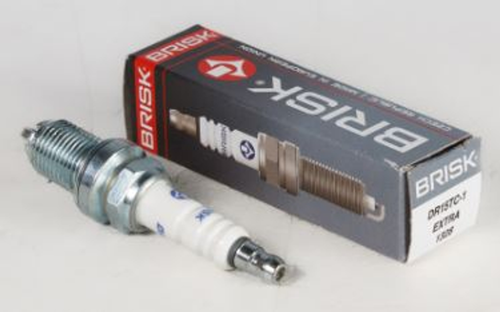 Свечи BRISK EXTRA 2112-1,0 3-х конт.ОРИГИНАЛ #DR15TC-1