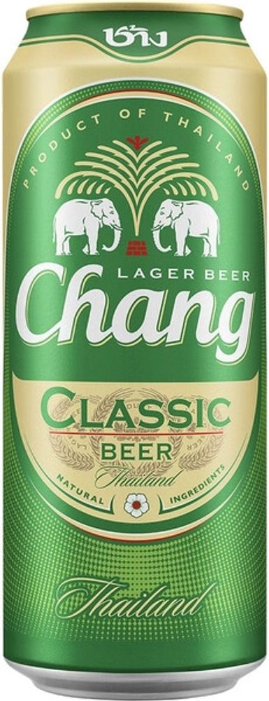 Пиво Чанг Классик / Chang Classic 0.5 - банка