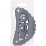 Заколка-краб для волос на блистере «Caiista Collection - Runi», микс 6 цветов, 8,5см