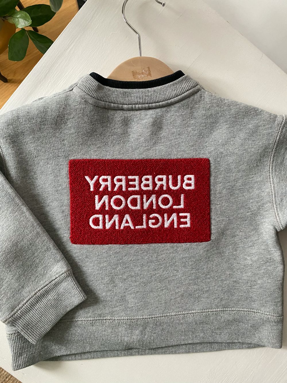 Хлопковая толстовка Burberry, 92