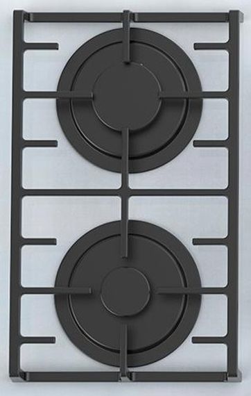 Газовая стеклянная варочная панель Korting HGG 9835 CTW