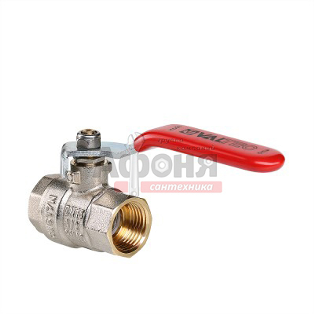 Кран шаровой VALTEC 1 1/2" г/г руч  (VT.214)