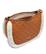 Сумка хобо DAVIKA shearling Guess - коричневый(HWPG94 97020)