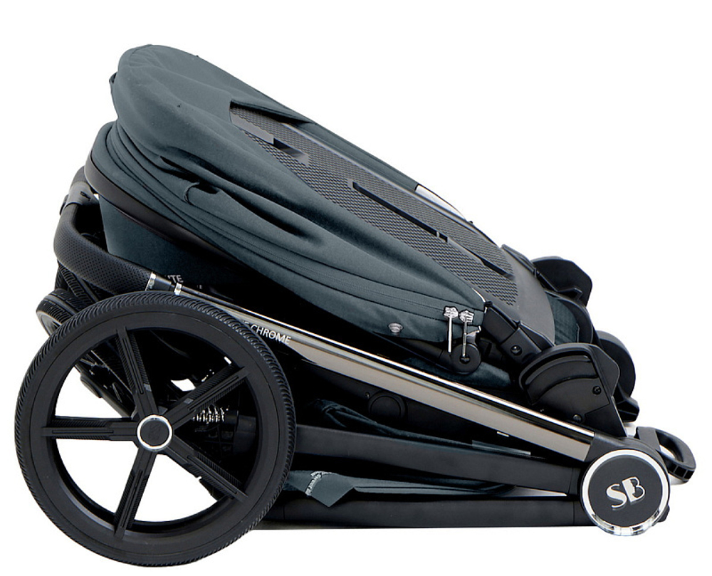 Детская коляска Sweet Baby Elegante 2 в 1 Chrome Blue
