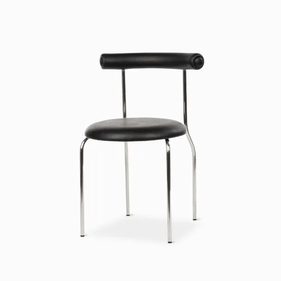 Cтул Rider, черная экокожа