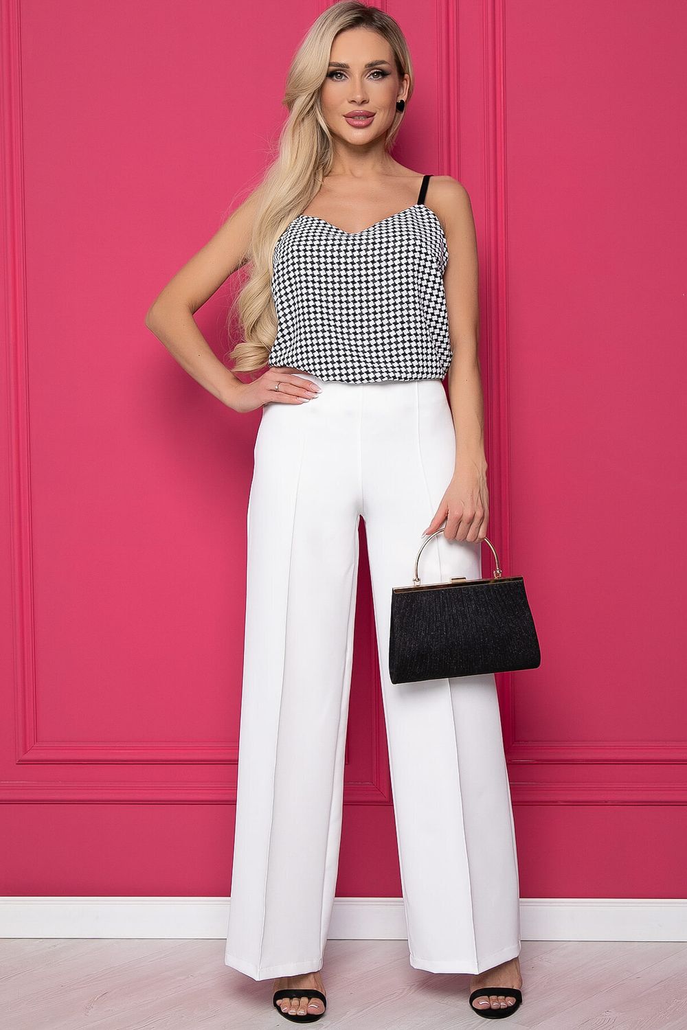 Брюки "Мне по вкусу" (белые) Б8798 LT Collection (Акция)