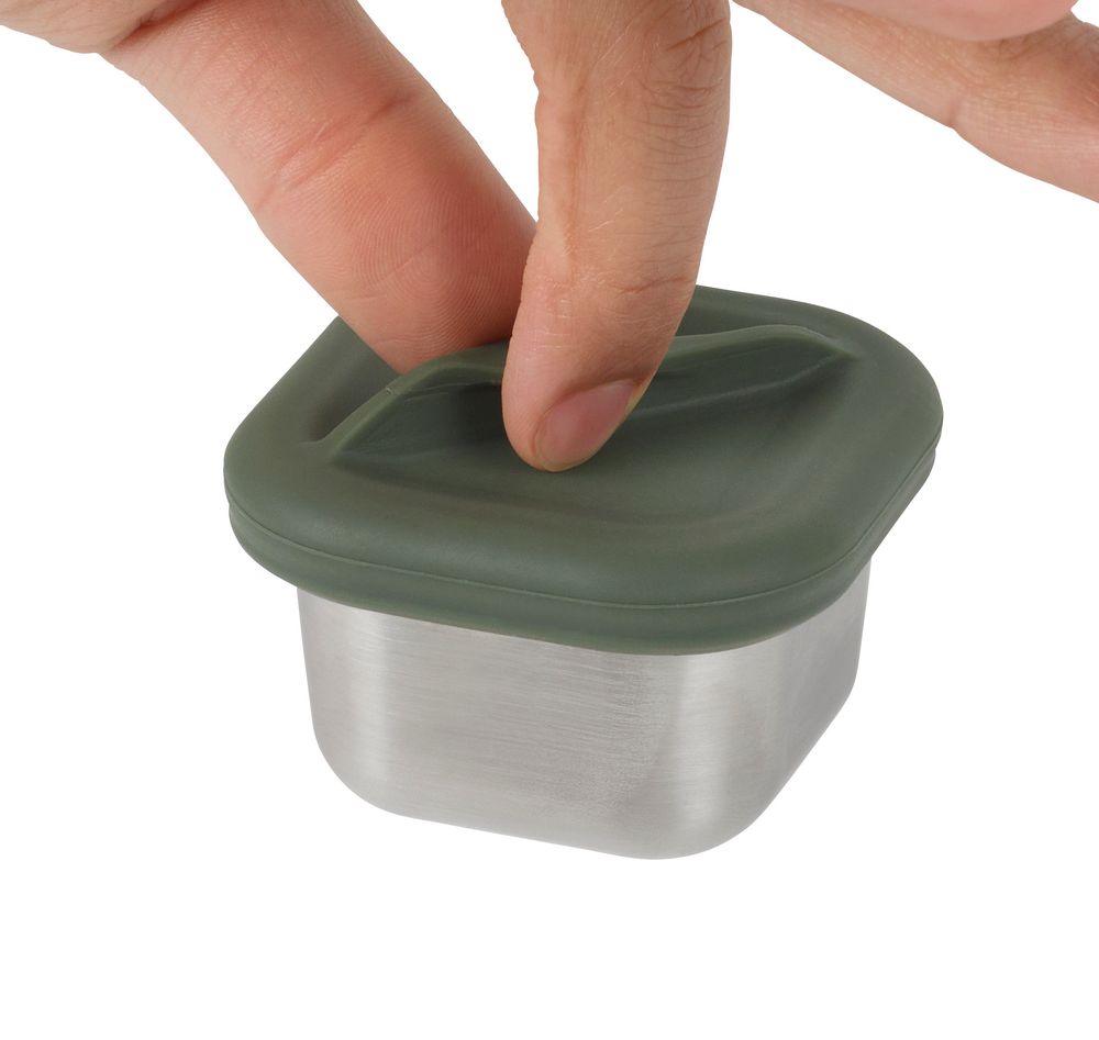 Мини ланч-бокс Klean Kanteen Half Snack Box 2.8oz (83 мл) Brushed Stainless