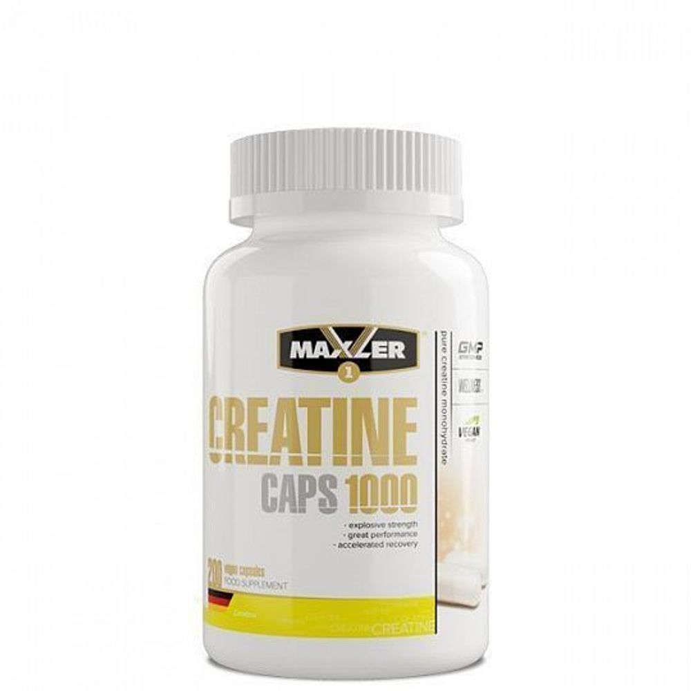 Creatine 1000 mg 200 caps (Maxler)