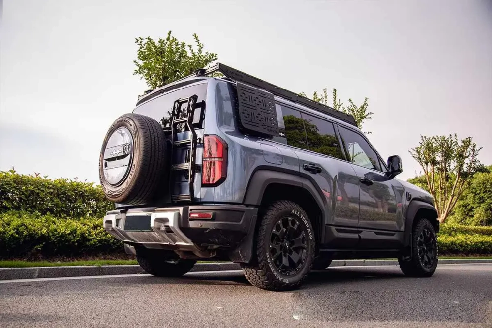 Задняя лестница для BYD Leopard 5 2024+ Леопард ступеньки для доступа на крышу обвес походный