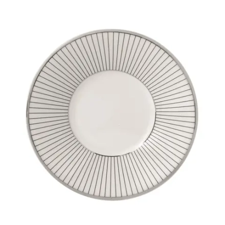 Wedgwood Блюдце Jasper Conran Pin Stripe 12 см для чашки эспрессо