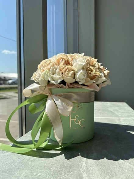 Коробка розочек