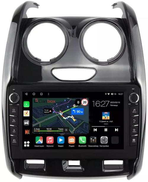 Магнитола для Renault Duster 2015-2020, Lada Largus 2021+ - Canbox 9-RE046N Android 10, Быстрая, CarPlay, 4G SIM-слот