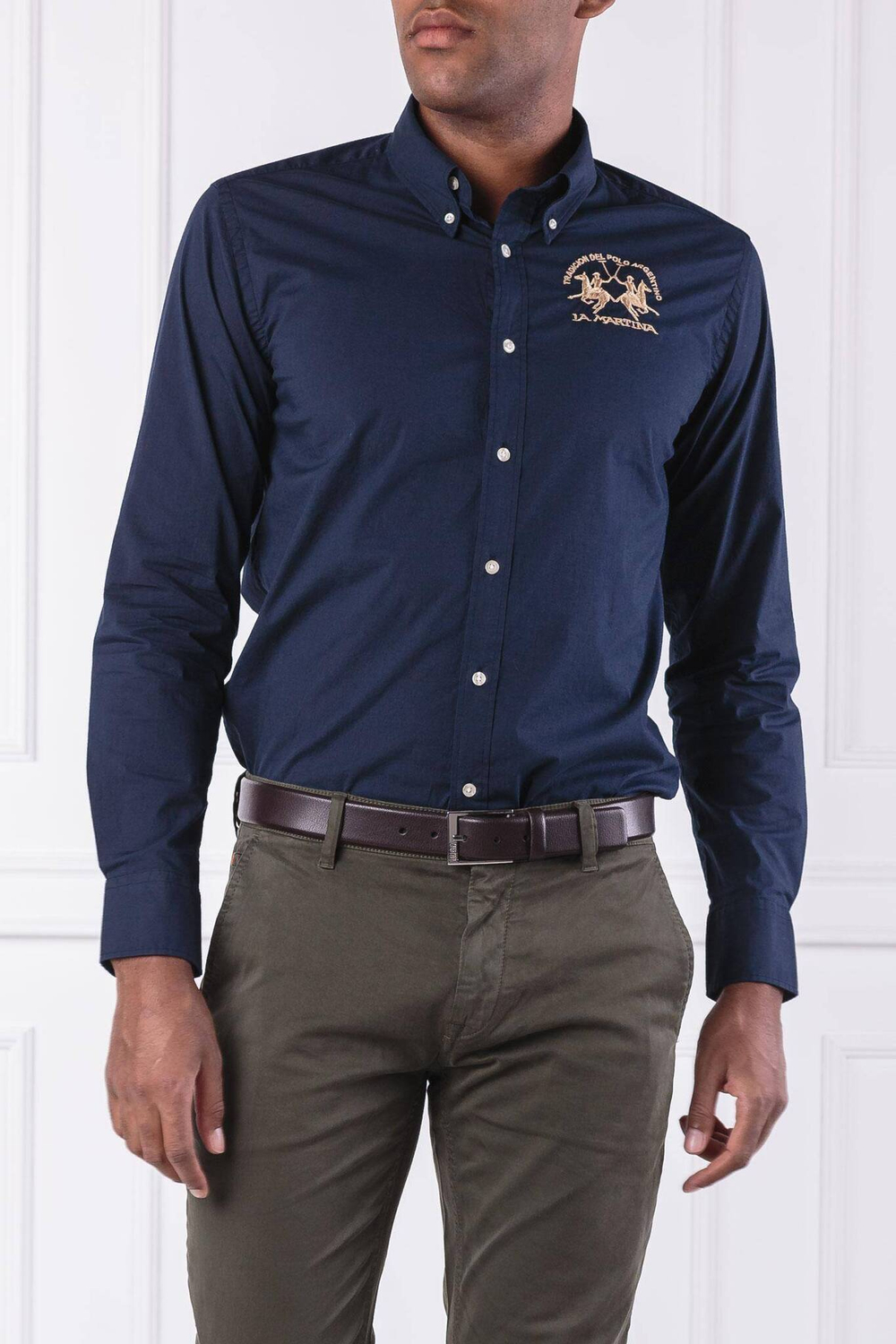 рубашка raf La Martina - темно-синий(CCMC01 PP003)