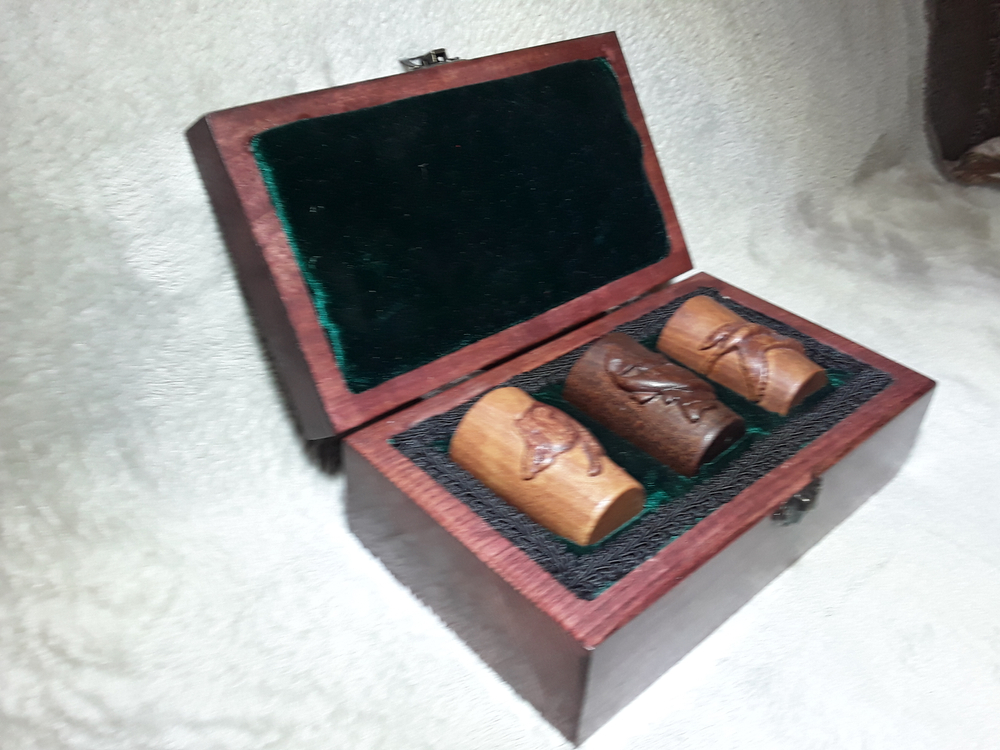 Набор деревянных рюмок