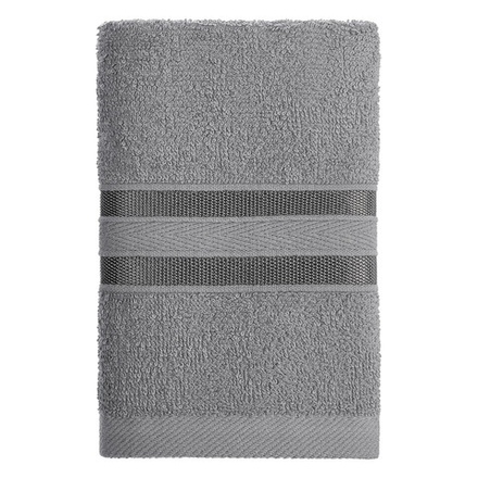 PROVANCE Фрэя Полотенце махровое, 100% хлопок, 70х130см, 360гр/м, серый