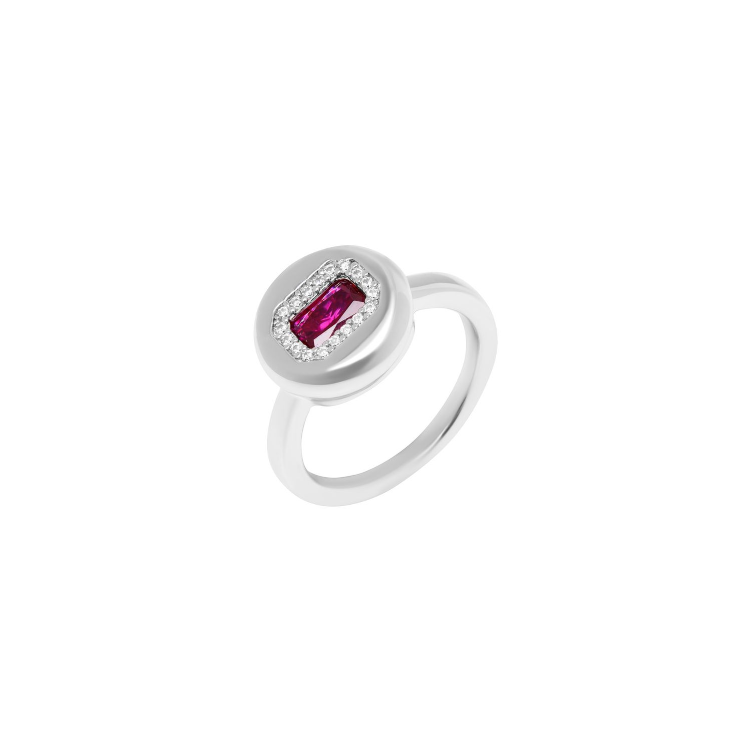 Кольцо Pinky Crystal Bar Ring