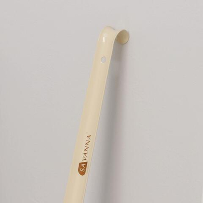 Обувной рожок молочного цвета - 70 см. (Цвет: не задано)