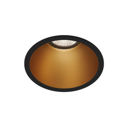 DK3026-BG Встраиваемый светильник, IP 20, 10 Вт, GU5.3, LED, черный/золотой, пластик