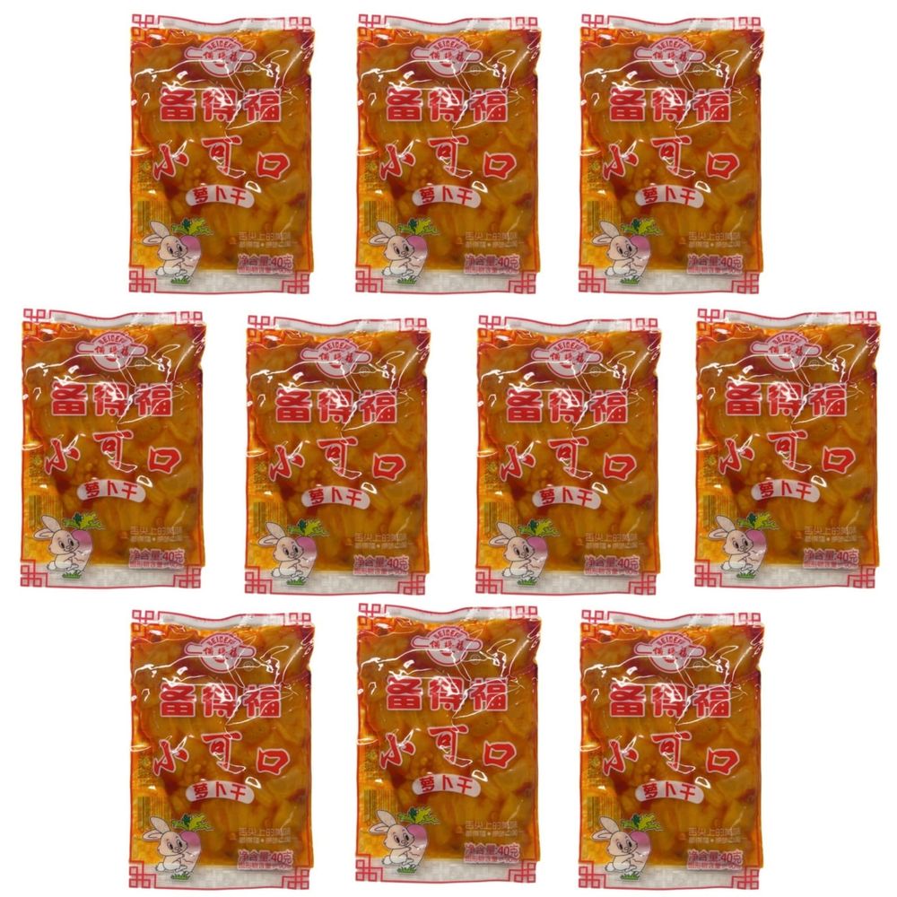 Маринованная редька Beidefu 40 г x 10 шт