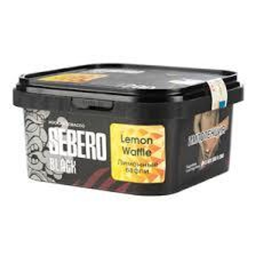SEBERO Black Лимонные вафли (Waffle Lemon) 200г