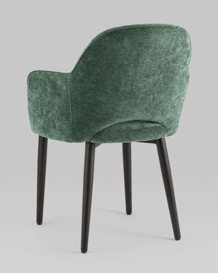 Стул Венера шенилл зеленый