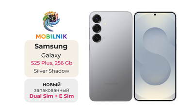Samsung Galaxy S25 Plus 12/256 ГБ Серый